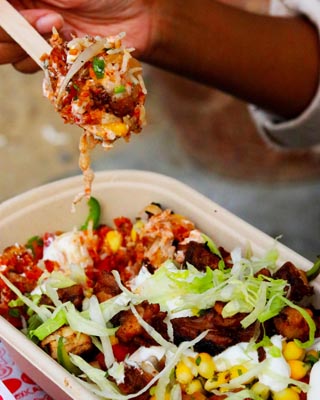 burrito bowl at adobo in karachi