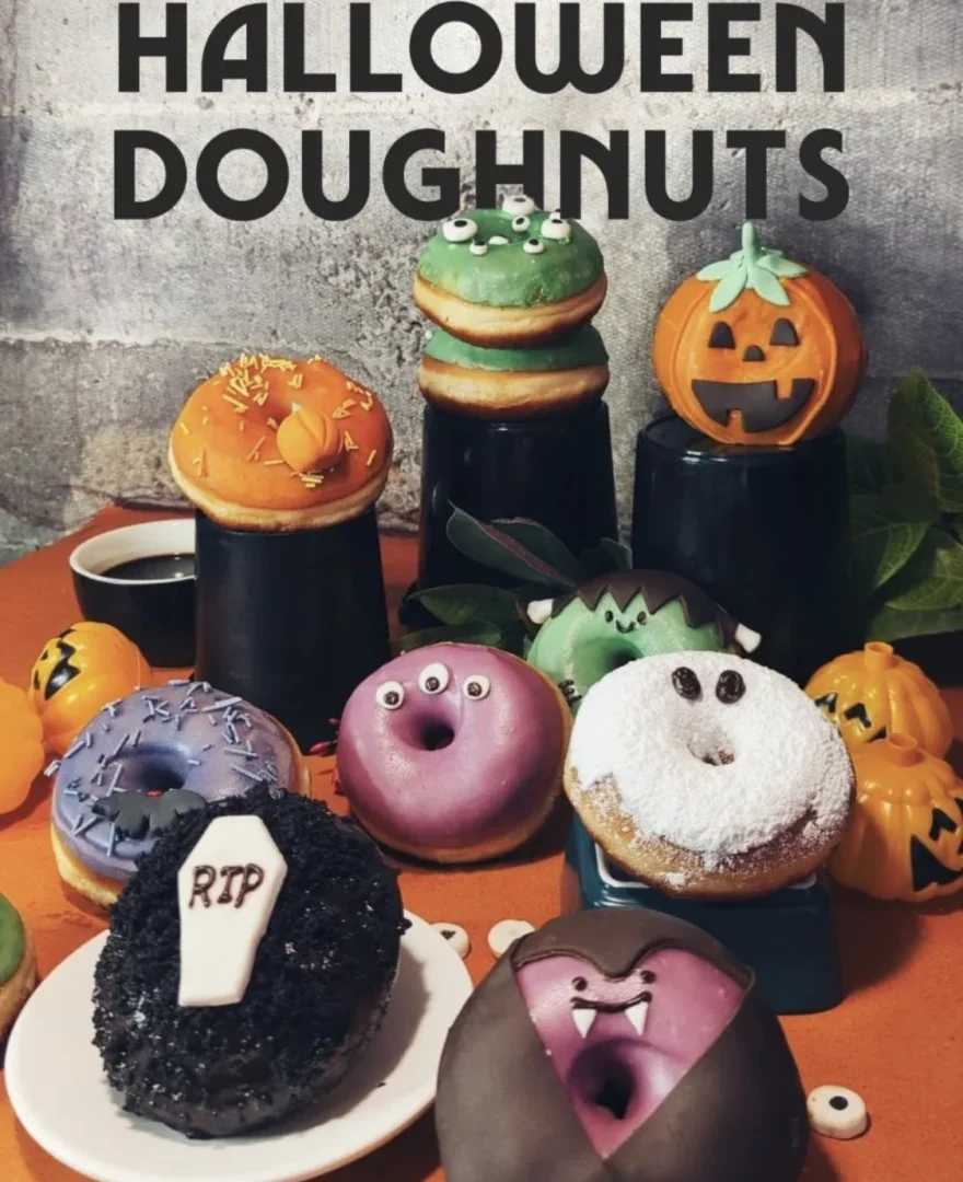 Easy Halloween Doughnuts Treats