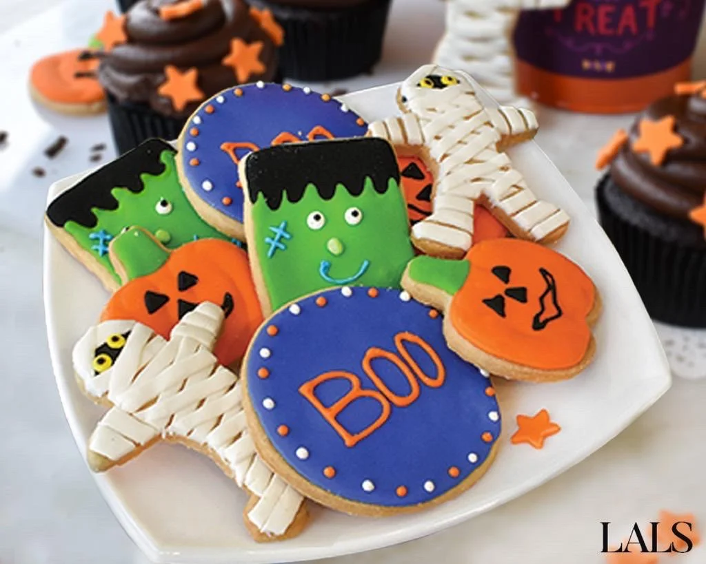 Halloween Sugar cookies By Lal's
