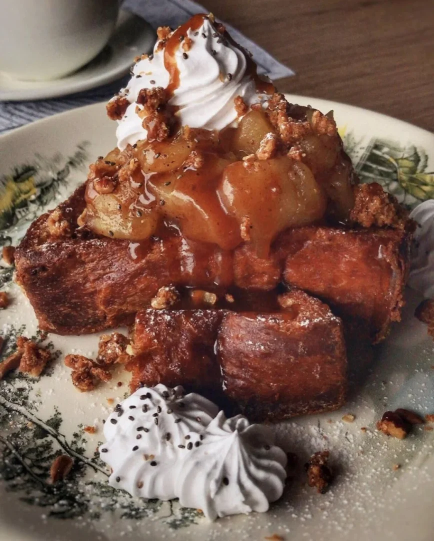 Apple Pie French Toast Yum By Amna Karachi