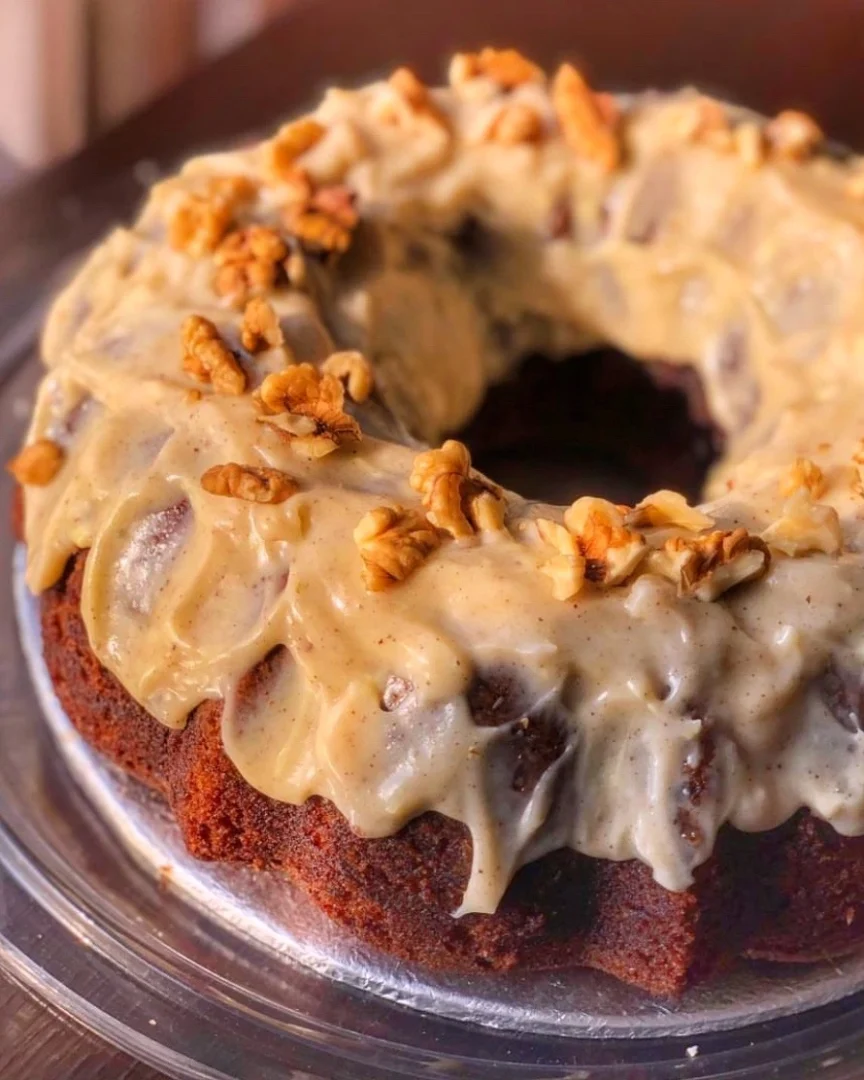 Banana Walnut Cake By LoafOutLoud