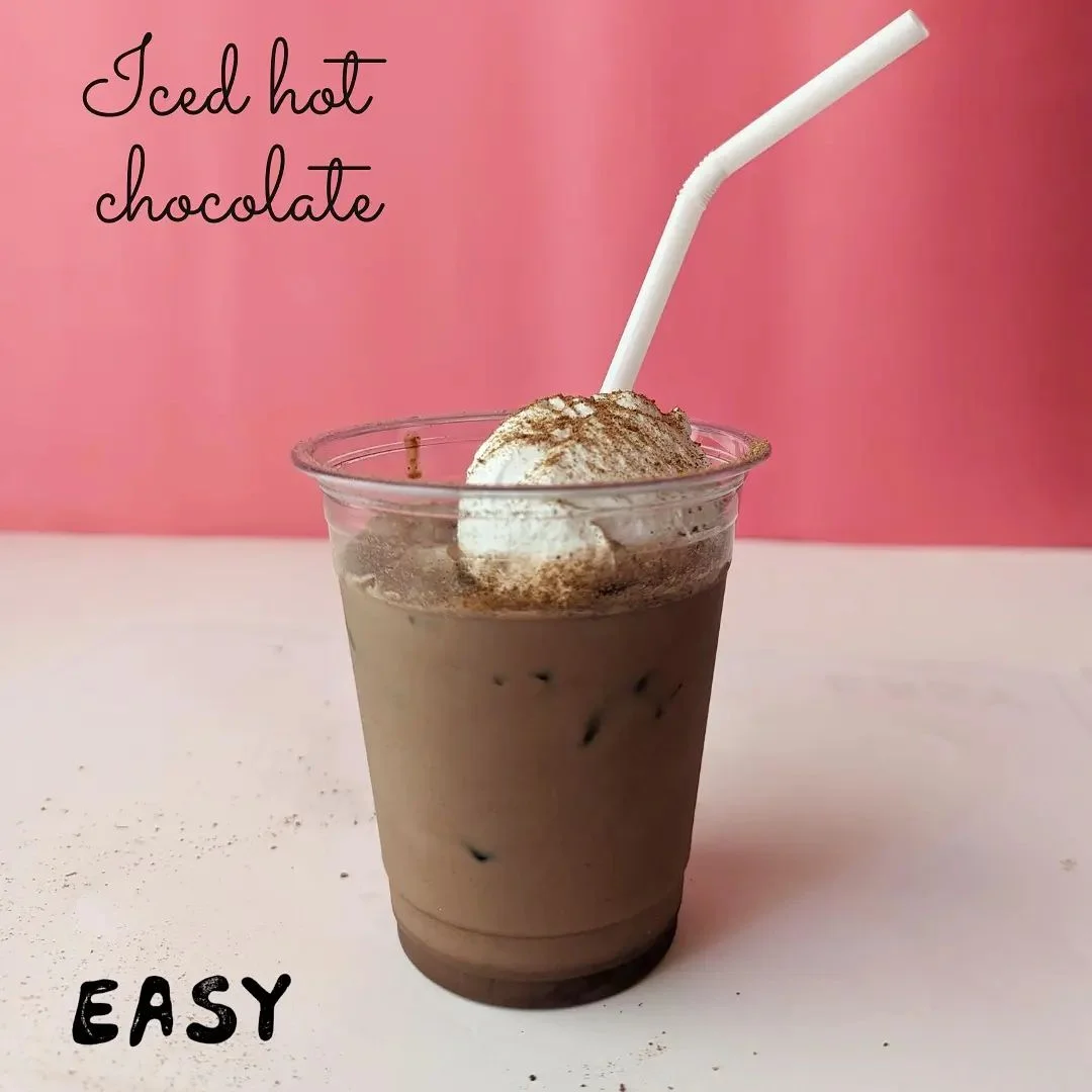 Iced Hot chocolate at Easy Karachi