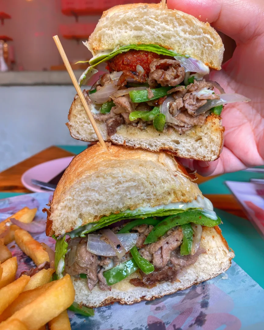 Easy's Pretzel Burger in Karachi