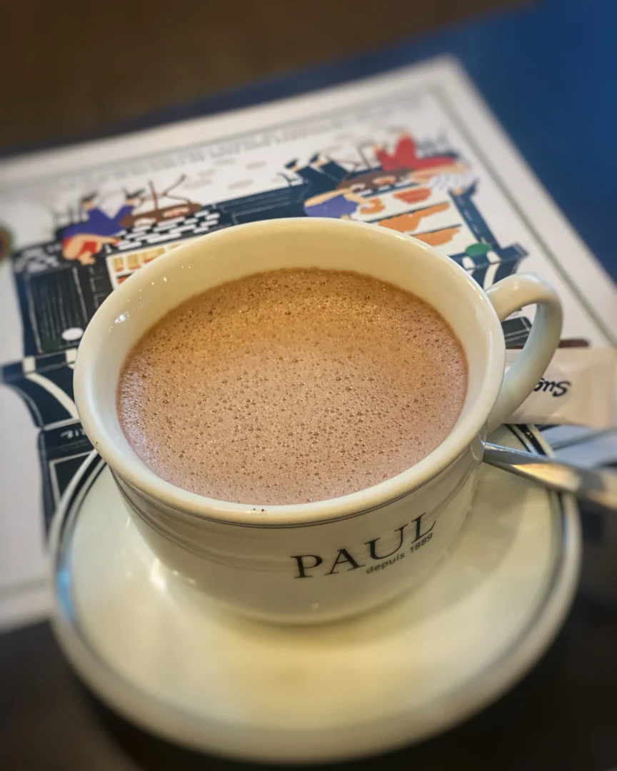 Hot Chocolate at Paul Karachi