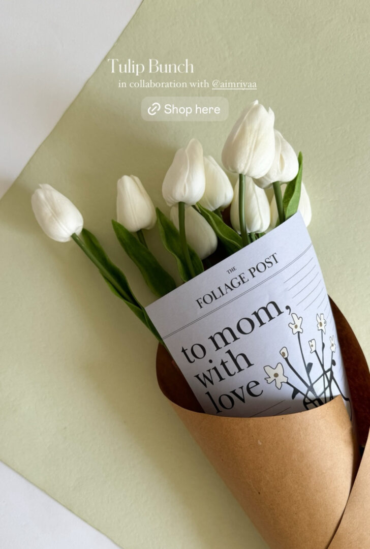 Tulip Bunch for Mother's Day Karachi - Folia Creatives