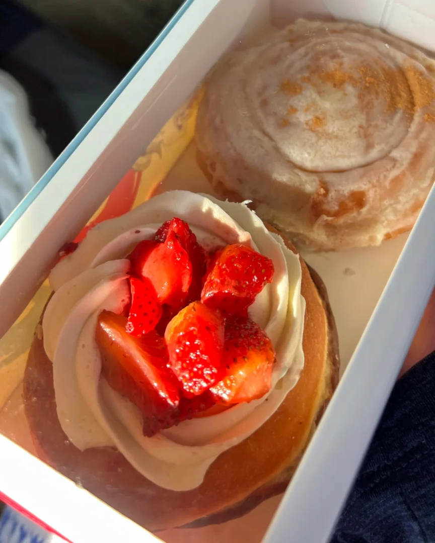 Strawberry Desserts in Karachi - Three Milk Donut
